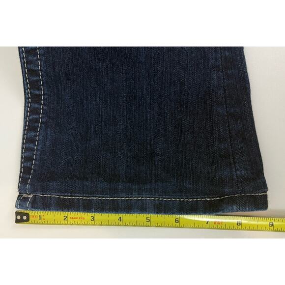 Miss Me Easy Boot Cut Western Bling Jeans Womens Size 27 Rodeo Mid Rise - Picture 15 of 16